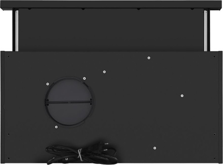 Вытяжка встраиваемая Maunfeld VS Light 50 черный управление: кулисные переключатели (1 мотор)