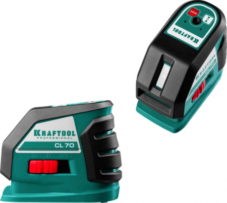 Нивелир лазерн. Kraftool 34660 цв.луч. красный 3луч.