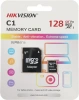 Флеш карта microSDXC 128Gb Class10 Hikvision HS-TF-C1(STD)/128G/Adapter + adapter