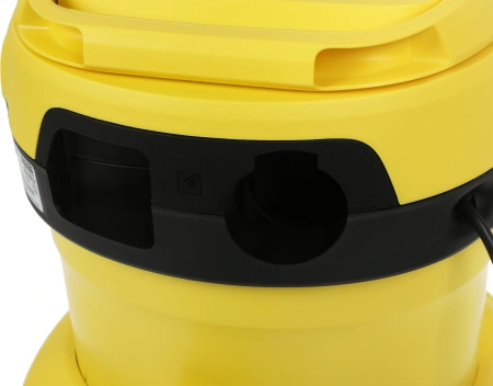 Строительный пылесос Karcher WD 2 Plus V-12/4/18 1000Вт (уборка: сухая/сбор воды) желтый