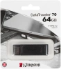 Флеш Диск Kingston 64Gb DataTraveler 70 Type-C DT70/64GB USB3.2 черный