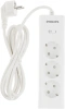 Сетевой фильтр Philips CHP2135WA/51 2м (3 розетки) белый (коробка)