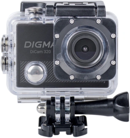 Экшн-камера Digma DiCam 320 черный