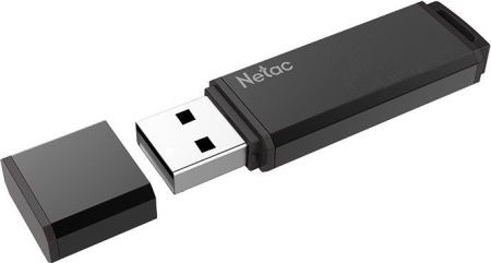 Флеш Диск Netac 64Gb U351 NT03U351N-064G-30BK USB3.0 серый