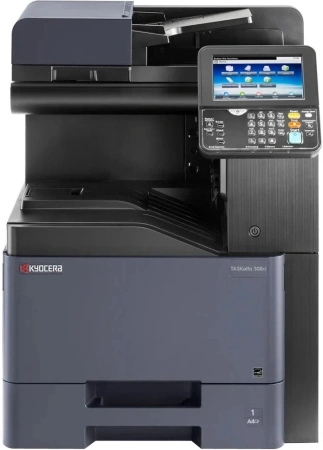 МФУ лазерный Kyocera TASKalfa 308ci (1102WL3NL0) A4 Duplex Net темно-серый