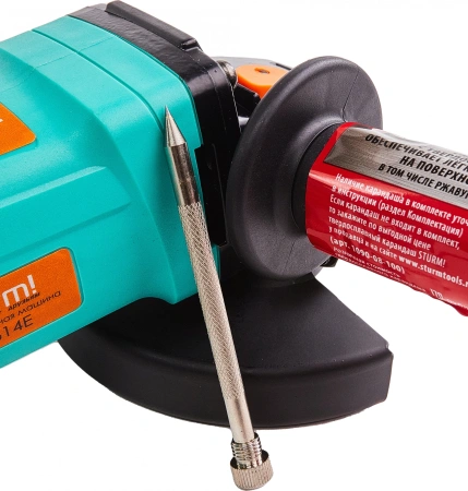 Углошлифовальная машина Sturm! AG9514E 1100Вт 11000об/мин рез.шпин.:M14 d=125мм