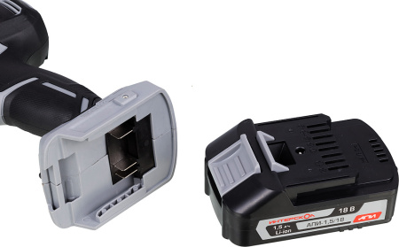 Дрель-шуруповерт Интерскол ДАУ-13/18ВК аккум. патрон:быстрозажимной (кейс в комплекте) (573.1.2.70)