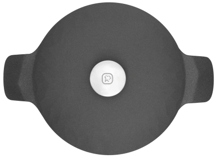 Кастрюля Rondell ArtDeco RDA-1254 4.8л. d=24см (с крышкой) черный