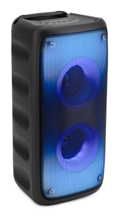 Минисистема Hyundai H-MC1230 черный 40Вт FM USB BT micro SD