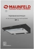 Вытяжка козырьковая Maunfeld MP-1 60 черный управление: кнопочное (1 мотор)