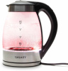 Чайник Galaxy Line GL 0556 1.8л. 2200Вт нержавеющая сталь/черный (стекло/металл/пластик)