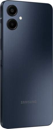 Смартфон Samsung SM-A065F Galaxy A06 128Gb 4Gb черный моноблок 3G 4G 2Sim 6.7" 720x1600 Android 14 50Mpix 802.11 a/b/g/n/ac GPS GSM900/1800 GSM1900 TouchSc microSD max1024Gb