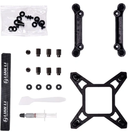 Система водяного охлаждения Lian-Li Galahad II LCD 360 SL-INF ARGB Soc-AM5/AM4/1200/1700/1851 черный 4-pin 29dB Al+Cu LCD Ret (G89.GA2ALCD36INB.00)