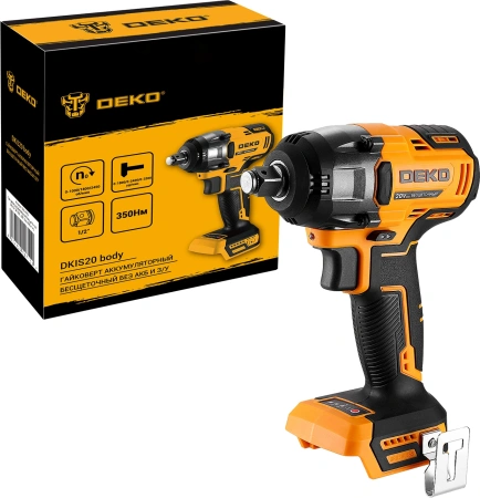 Гайковерт Deko DKIS20 аккум. патрон:квад.1/2" (063-4450)