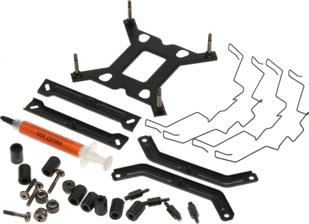 Устройство охлаждения(кулер) ID-Cooling SE-226-XT Soc-AM5/AM4/1151/1200/2066/1700 черный 4-pin 15-35dB Al+Cu 250W 1300gr Ret (SE-226-XT BLACK)