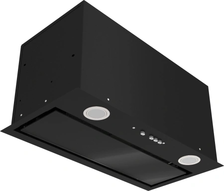 Вытяжка встраиваемая Elikor Cube 60П-1000 черный управление: кнопочное