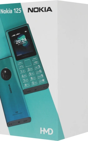 Мобильный телефон Nokia 125 Dual SIM TA-1655 черный моноблок 2Sim 2" 126x160 Series 30+ 0.3Mpix GSM900/1800 Protect MP3 FM microSD max32Gb