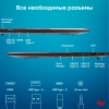 Ноутбук IRU Strato 15ALI Core i3 1215U 8Gb SSD256Gb Intel Iris Xe graphics 15.6" IPS FHD (1920x1080) Free DOS black 6000mAh (2058924)
