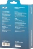 Мышь Acer OMW180 черный оптическая (6400dpi) USB (9but)