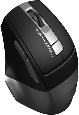 Мышь A4Tech Fstyler FG35S серый/черный оптическая 2000dpi silent беспров. USB 5but (FG35S USB GREY)