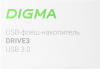 Флеш Диск Digma 32Gb DRIVE3 DGFUM032A30SR USB3.0 серебристый