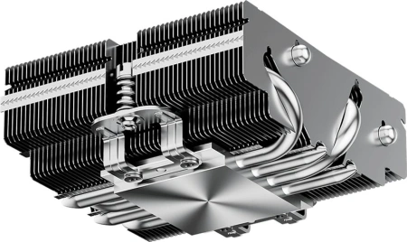 Устройство охлаждения(кулер) PcCooler RC400-53 Soc-AM5/AM4/1200/1700/1851 серебристый/черный 4-pin 31.2dB Al+Cu 130W Ret (RC400-XXNWXX-GL)