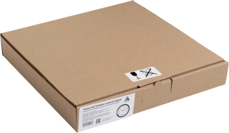 Часы настенные аналоговые Бюрократ WallC-R78PN D29см черный (WALLC-R78PN29/BLACK)