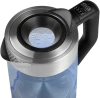 Чайник электрический Polaris PWK 1725CGLD 1.7л. 2200Вт серебристый матовый корпус: стекло/металл
