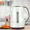 Чайник электрический Vitek VT-7055 1.7л. 2150Вт белый/коричневый (корпус: пластик)