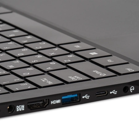 Ноутбук IRU Planio 15ING N100 8Gb SSD512Gb Intel Iris Xe graphics 15.6" IPS FHD (1920x1080) Windows 11 Professional black 6000mAh (2059105)