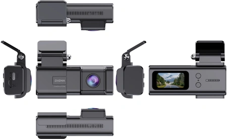 Видеорегистратор Digma FreeDrive 933W черный 4Mpix 1440x2560 1440p 110гр. SA 223