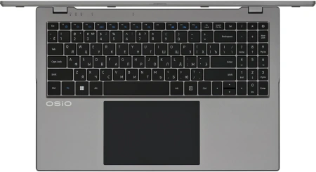 Ноутбук Osio BaseLine B150i-006s N-series N100 8Gb SSD512Gb Intel UHD Graphics 15.6" IPS FHD (1920x1080) Windows 11 Home silver WiFi BT Cam 5000mAh