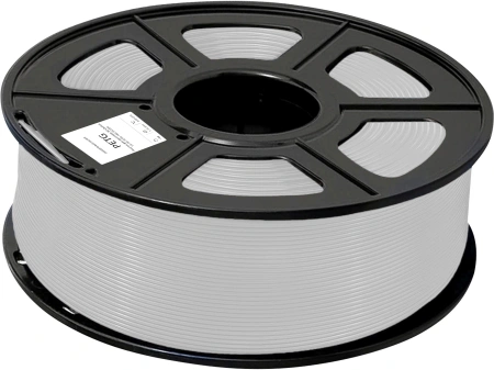 Пластик для принтера 3D Cactus CS-3D-PETG-1KG-SILVER PETG d1.75мм 1кг L316м 1цв.