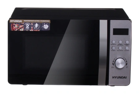 Микроволновая Печь Hyundai HYM-D2071 20л. 700Вт черный/серебристый