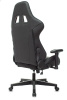 Кресло игровое Zombie Thunder 1 черный/карбон ткань/эко.кожа с подголов. крестов. пластик