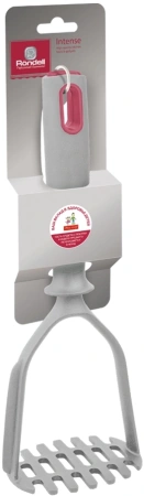 Картофелемялка Rondell Intense RDA-659 серый/красный упак.:картонная подложка