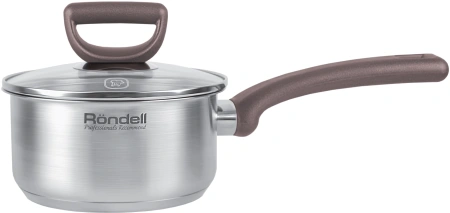 Ковш Rondell Fest RDS-1319 0.9л. d=14см (с крышкой) стальной