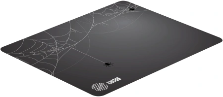 Коврик для мыши Cactus Spider gray черный 250x200x3мм (CS-MP-D13S)