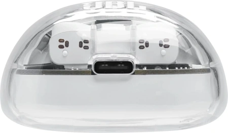 Гарнитура вкладыши JBL Tune Flex 2 Ghost Edition прозрачный/белый беспроводные bluetooth в ушной раковине (JBLTFLEX2GWHT)