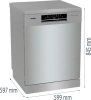 Посудомоечная машина Gorenje GS643D90X серый (полноразмерная)