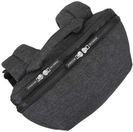 Рюкзак для ноутбука 15.6" Riva 8861 черный полиуретан/полиэстер