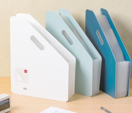 Папка-портфель Deli Linfini EF605 13 отдел. A4 полипропилен 0.75мм ассорти