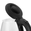 Чайник электрический Maxwell MW-1004 1.7л. 2200Вт черный/прозрачный корпус: пластик/стекло