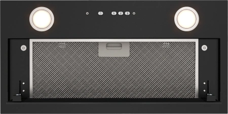 Вытяжка встраиваемая Elikor Cube 60П-1000 черный управление: кнопочное