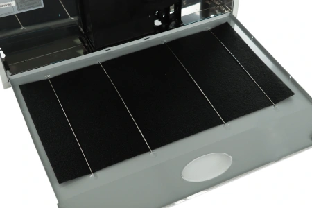 Вытяжка козырьковая Lex S 600 IX нержавеющая сталь управление: кнопочное (1 мотор)