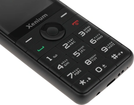 Мобильный телефон XENIUM X700 черный моноблок 2Sim 2.31" 240x320 Nucleus 0.3Mpix GSM900/1800 MP3 FM microSD max32Gb