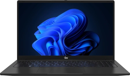 Ноутбук IRU Strato 15ALI Core i3 1215U 16Gb SSD512Gb Intel UHD Graphics 15.6" IPS FHD (1920x1080) Windows 11 Professional Multi Language 64 black WiFi BT Cam 6000mAh (2059109)
