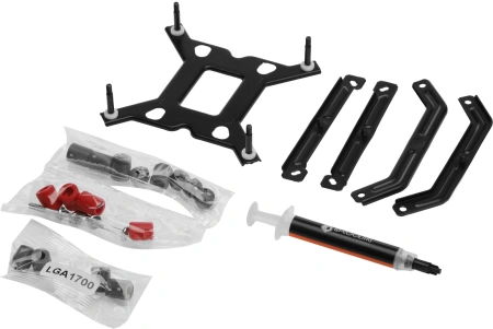 Устройство охлаждения(кулер) ID-Cooling SE-224-XTS MINI BLACK Soc-AM5/AM4/1151/1200/1700 4-pin 16-32