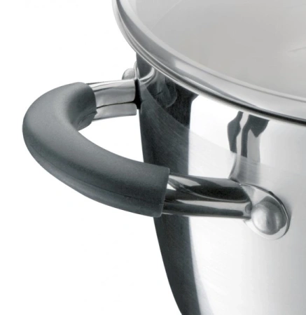 Кастрюля Rondell Flamme RDS-023 2.3л. d=18см (с крышкой) стальной