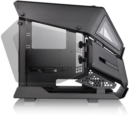 Корпус Thermaltake AH T200 черный без БП mATX 4x120mm 4x140mm 2xUSB3.0 audio bott PSU
